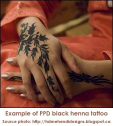 PPD black henna